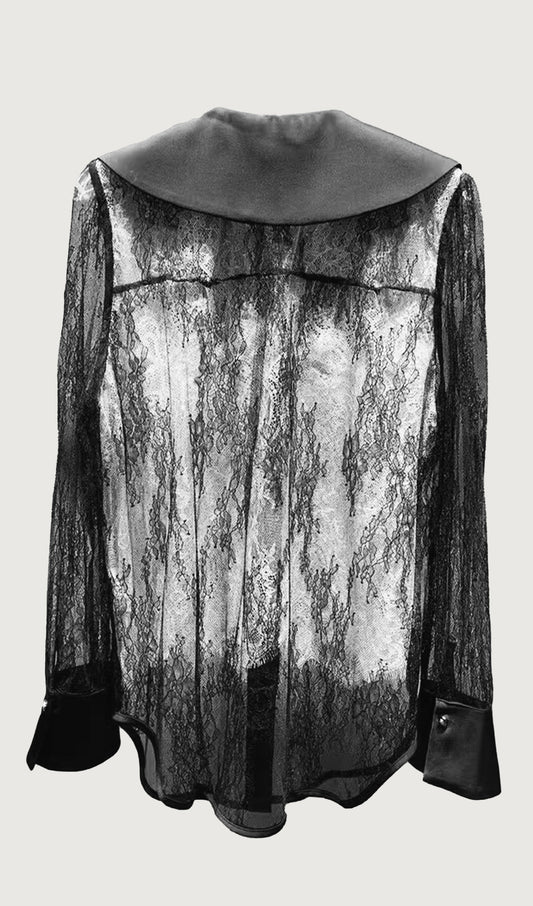 Lace Shirt Top