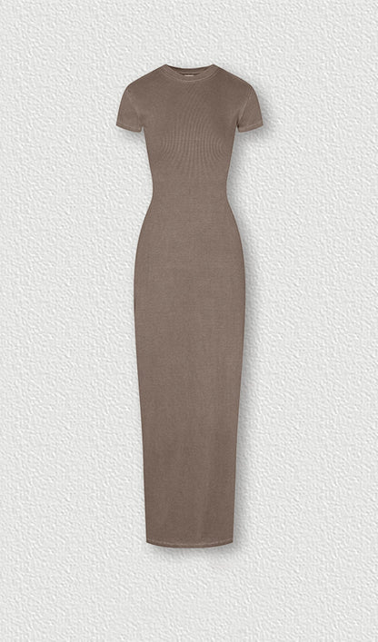 Jersey Bodycon Midi Dress