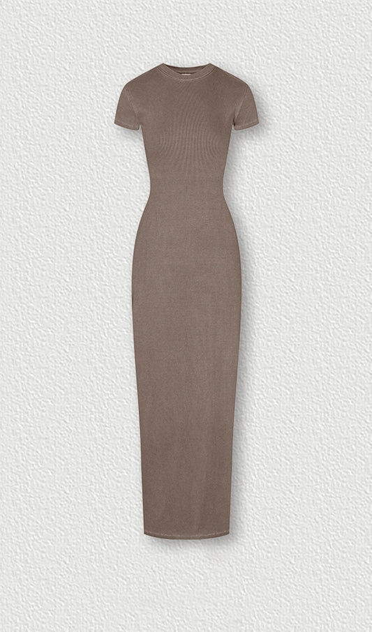 Jersey Bodycon Midi Dress