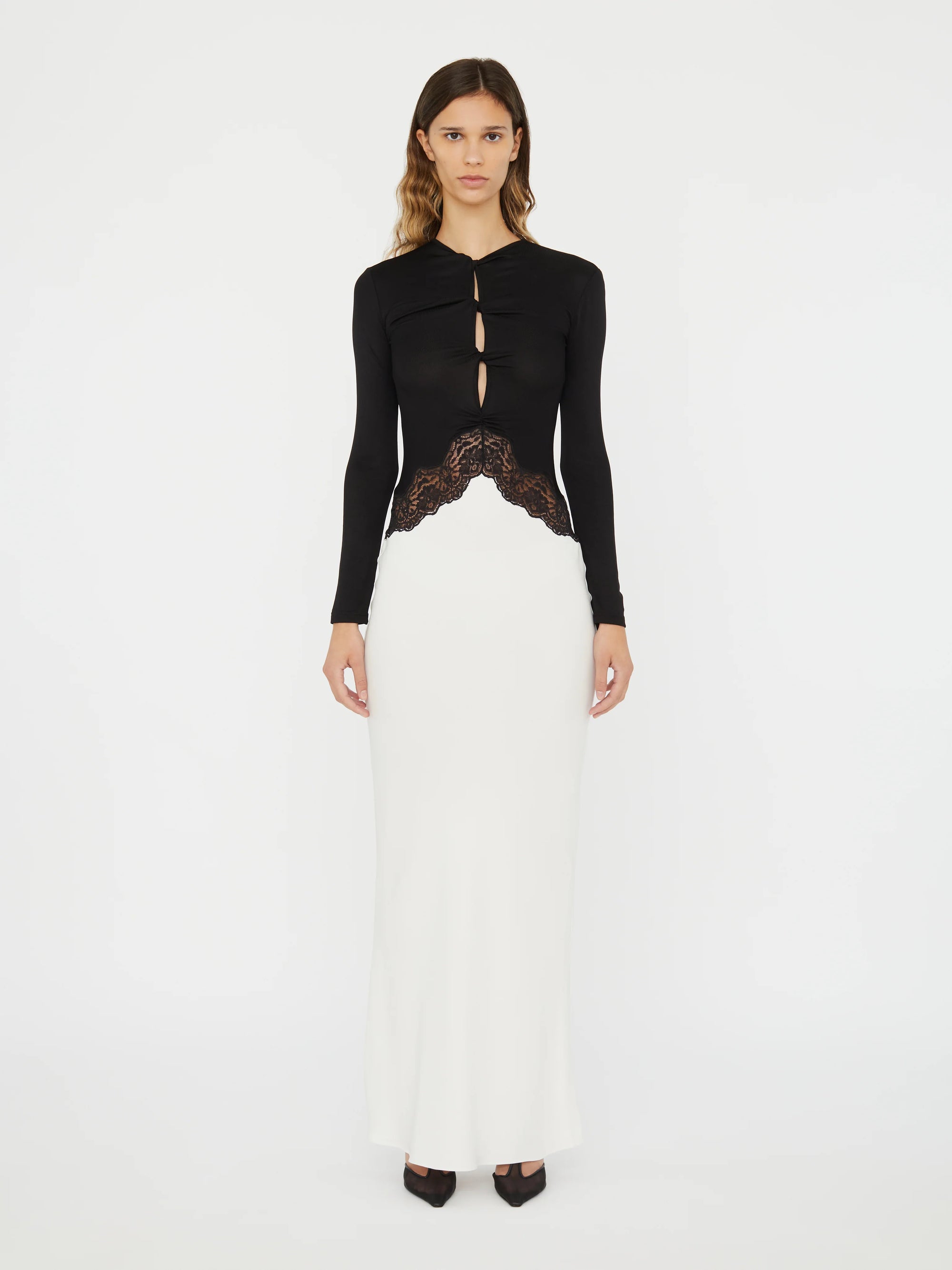 Open Twist Verner Lace Dress