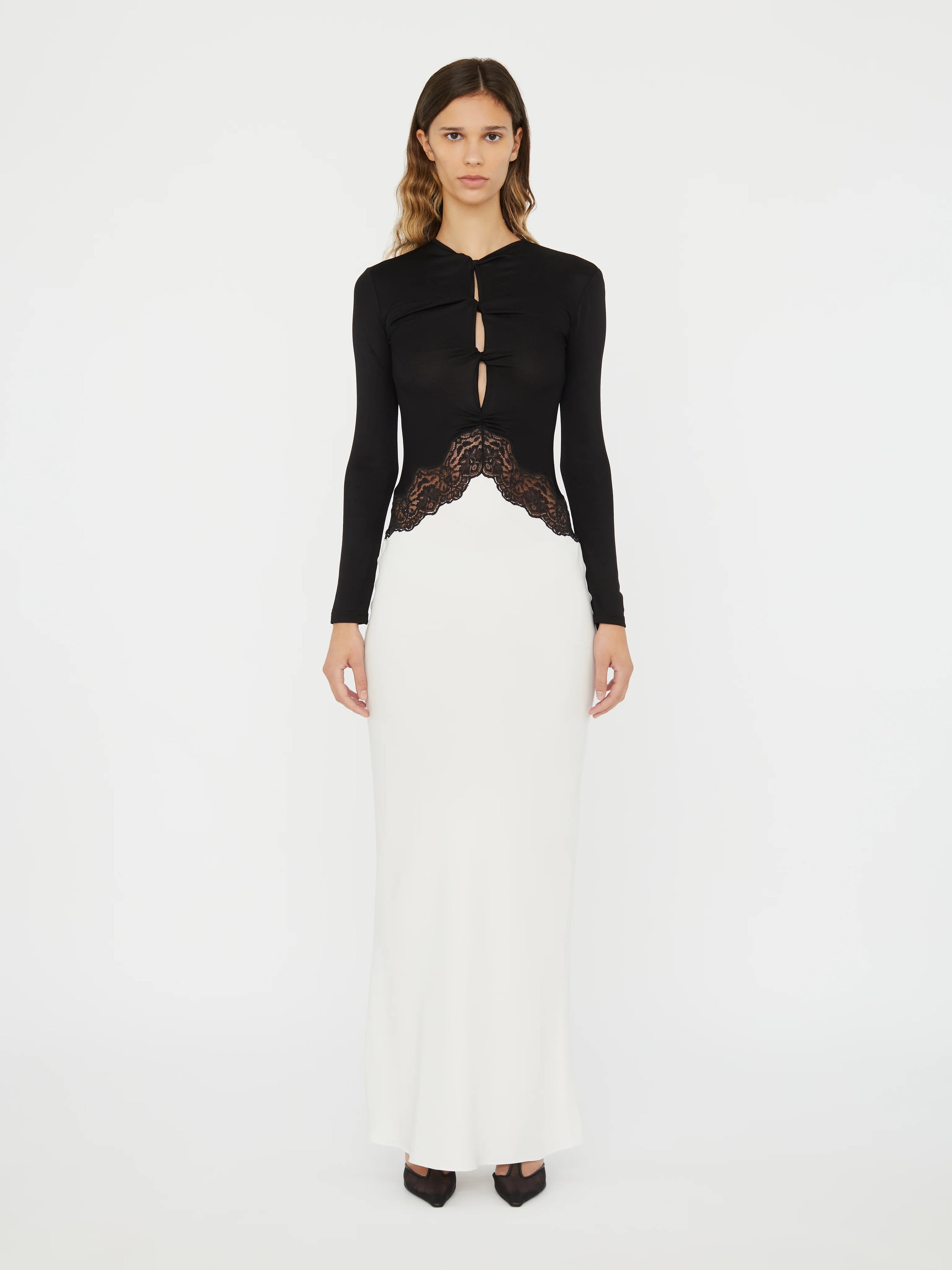 Open Twist Verner Lace Dress