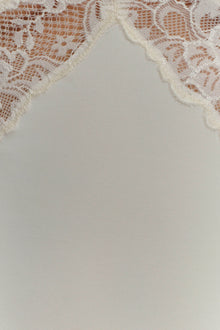 V-Neck Long-Sleeve Lace-Panel Waist-Drape Knit Dress