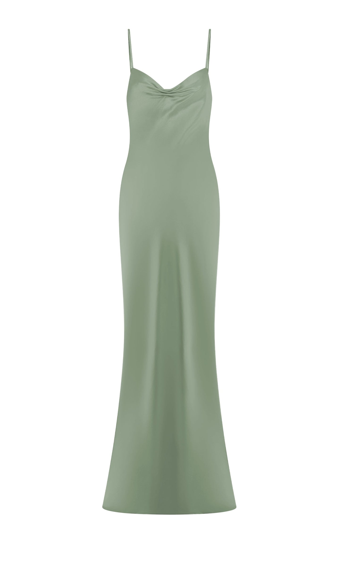 Sweetheart Satin Maxi Dress