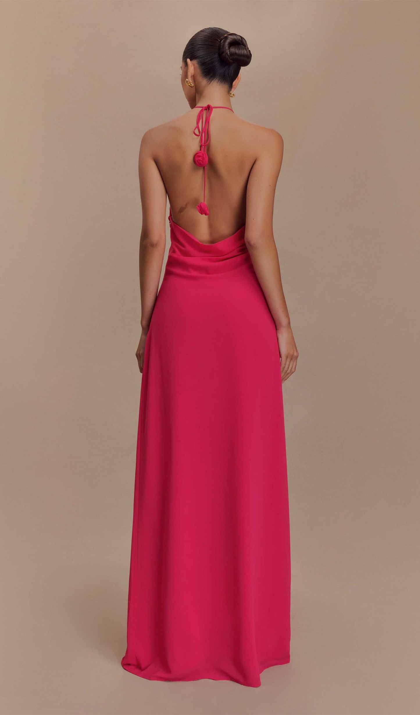 Cowl Neck Maxi Dress