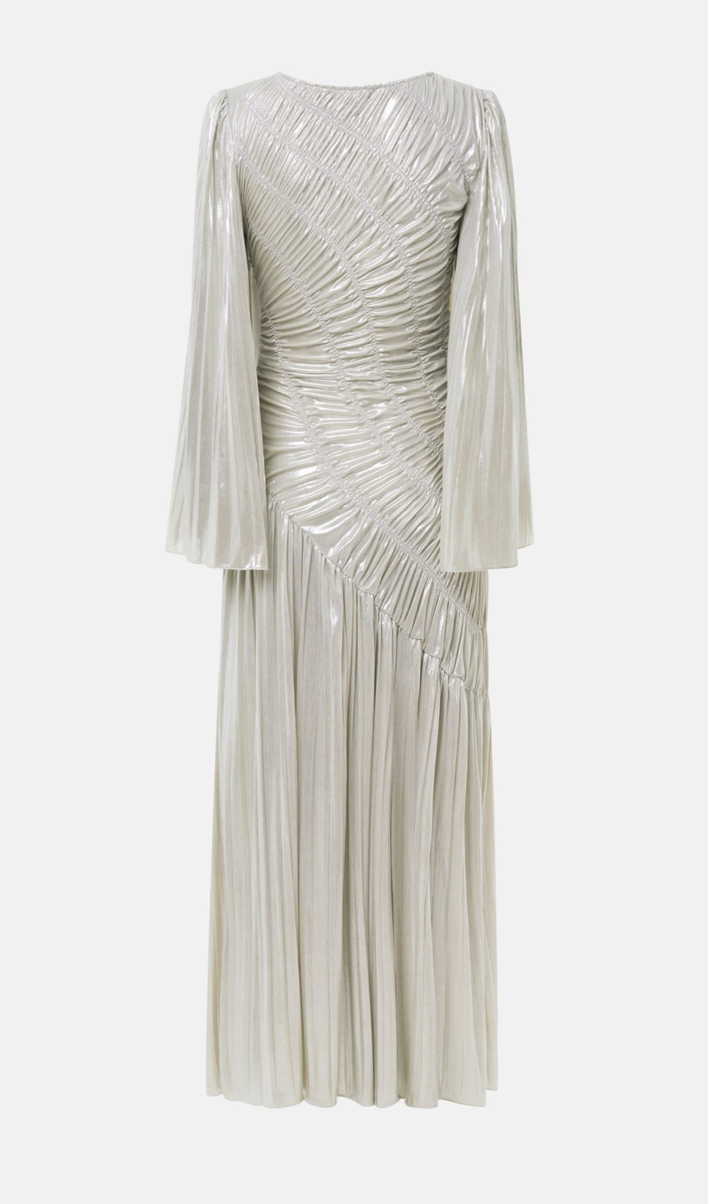Metallic Maxi Dress