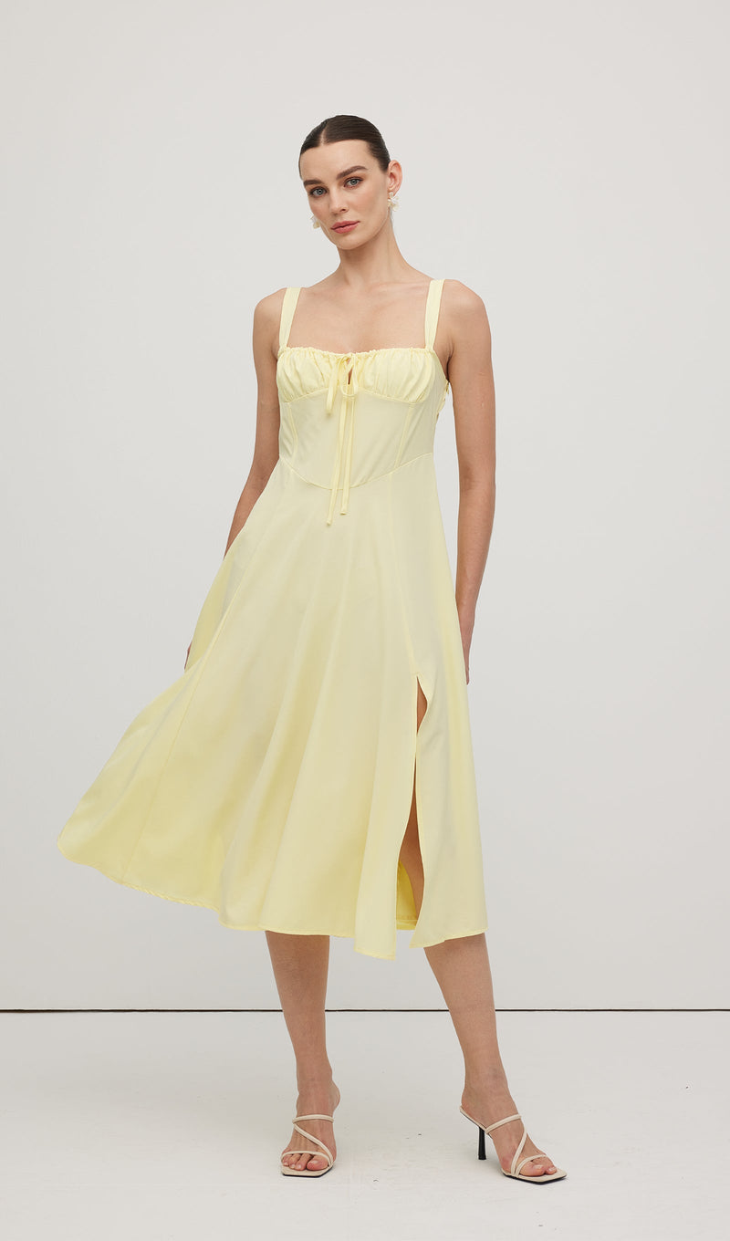 Bustier Midi Sundress