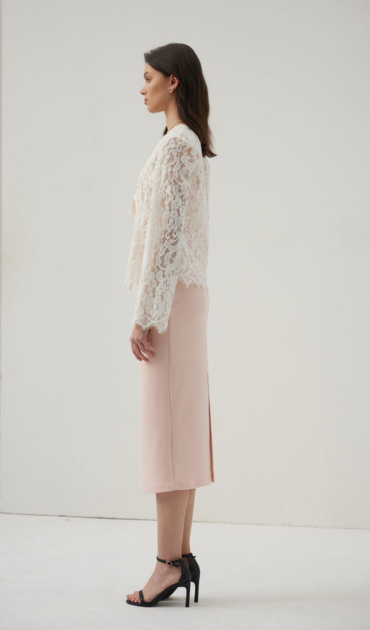 Hollow Out Lace Top