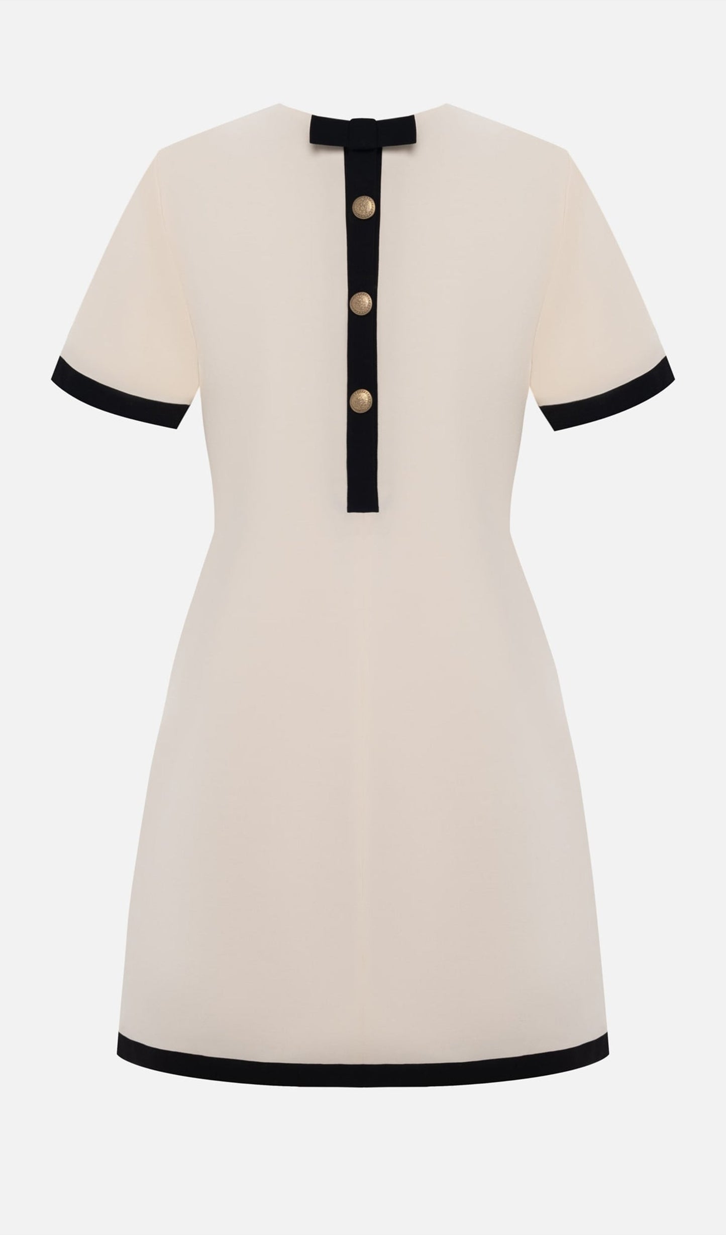 Demure A Silhouette Mini Dress