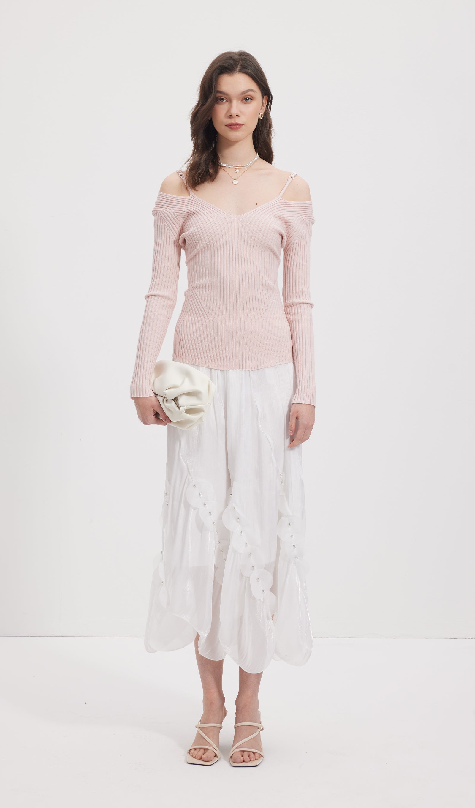 Long Sleeve Knitted  Top