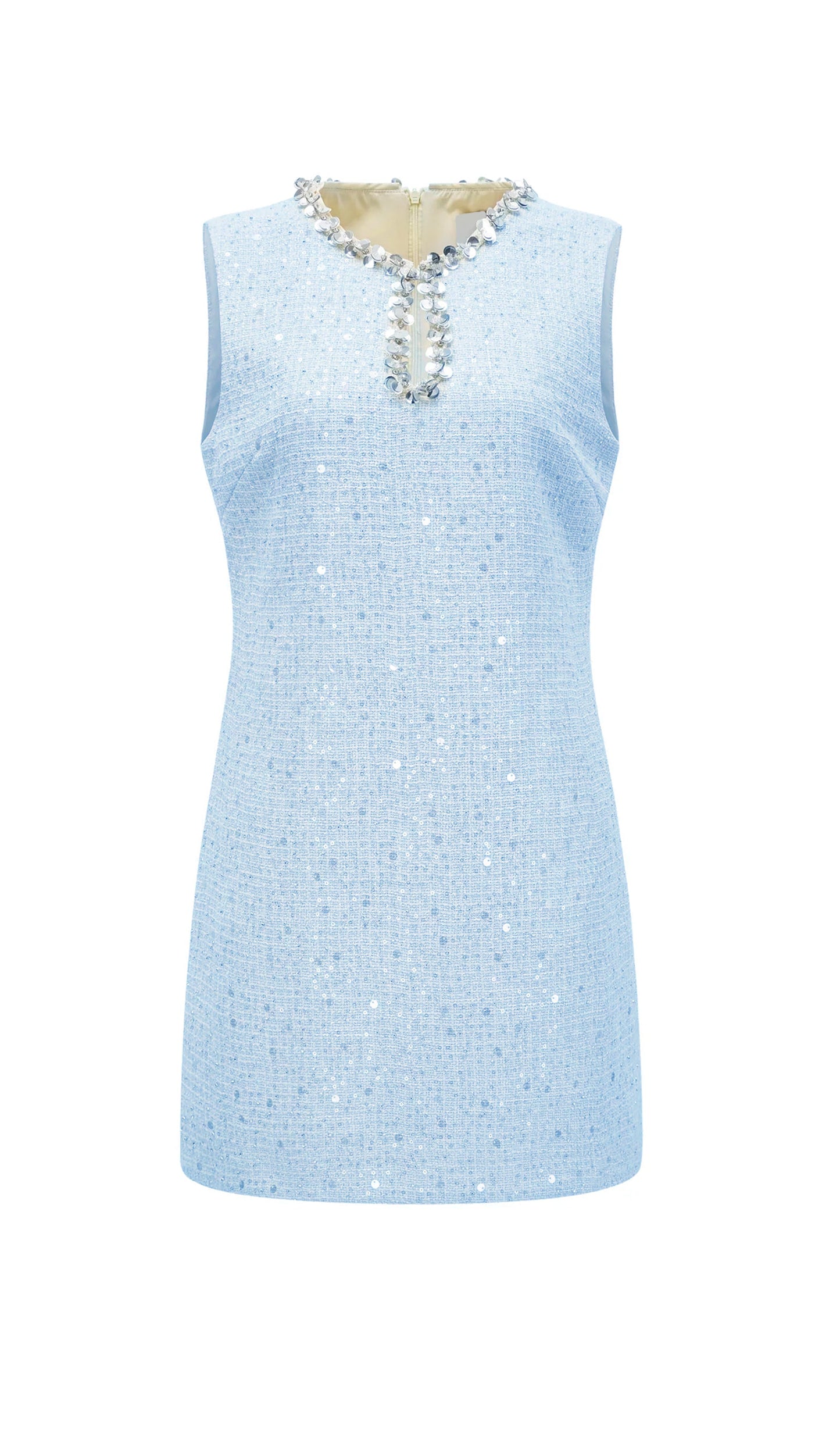 Sequin Boucle Mini Dress