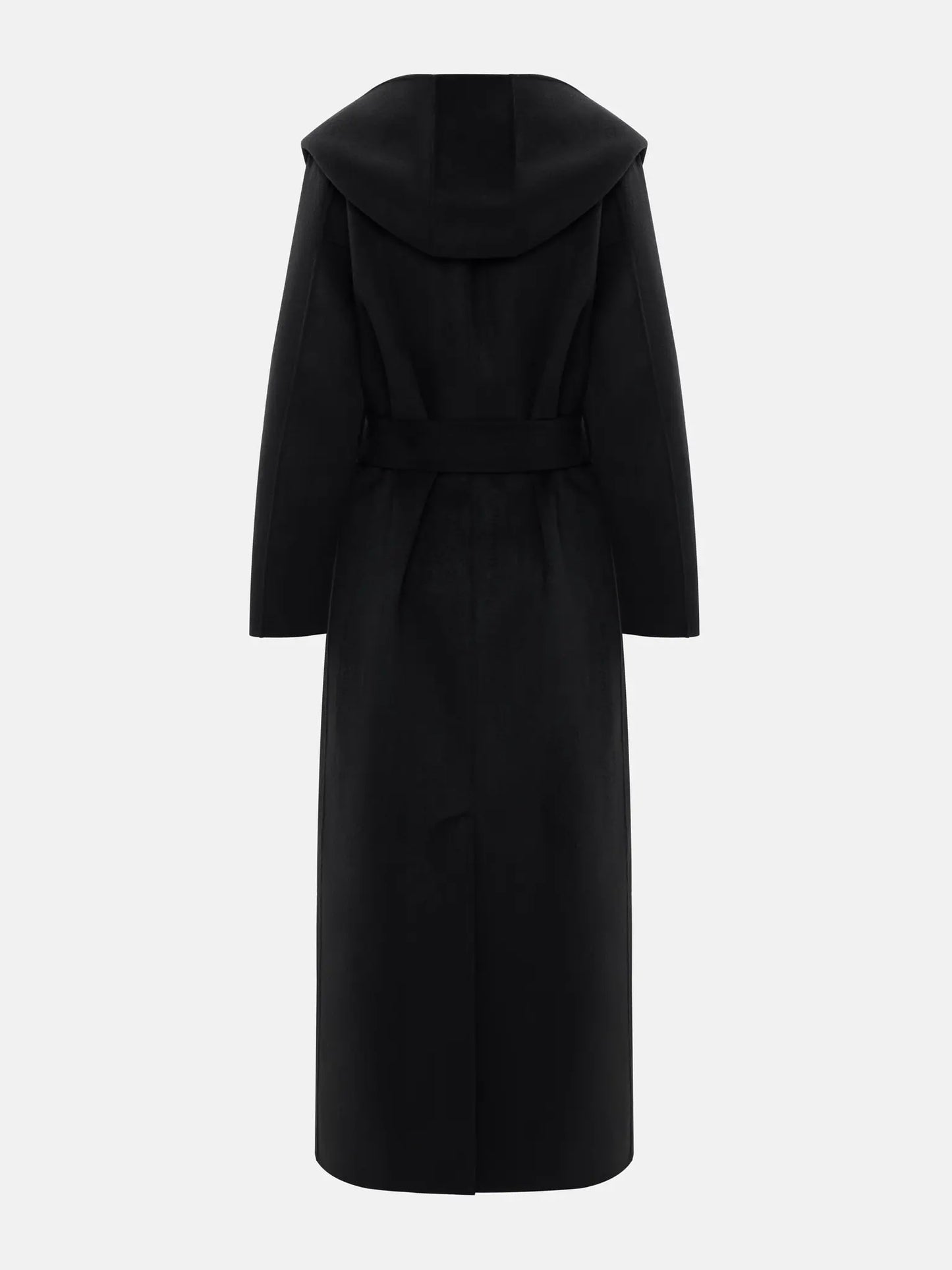 Hooded Double-Faced Wool Coat