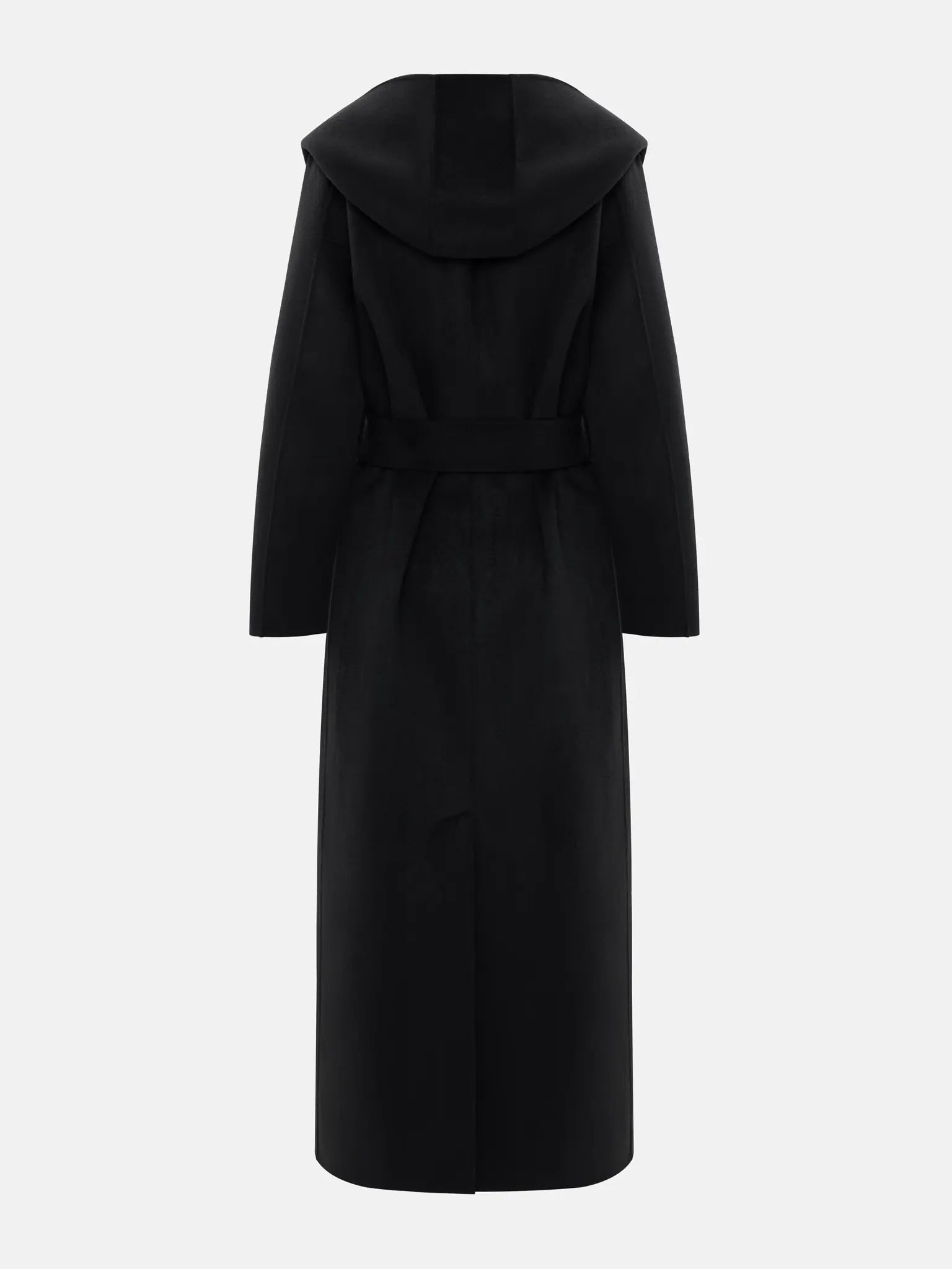 Hooded Double-Faced Wool Coat