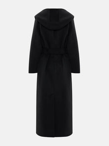 Hooded Double-Faced Wool Coat