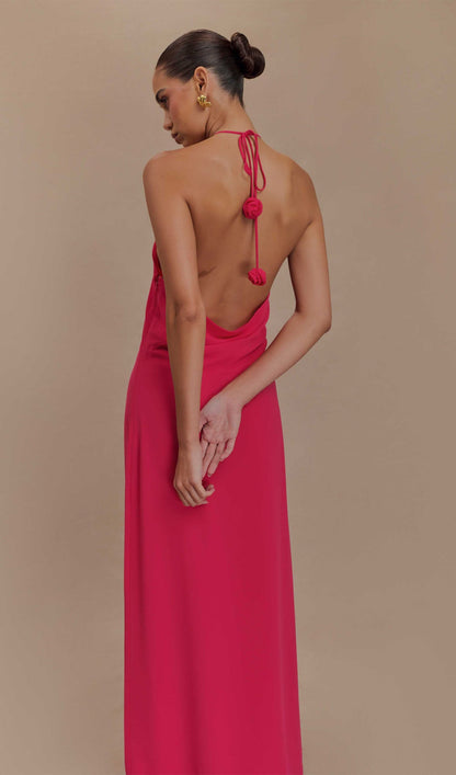 Cowl Neck Maxi Dress