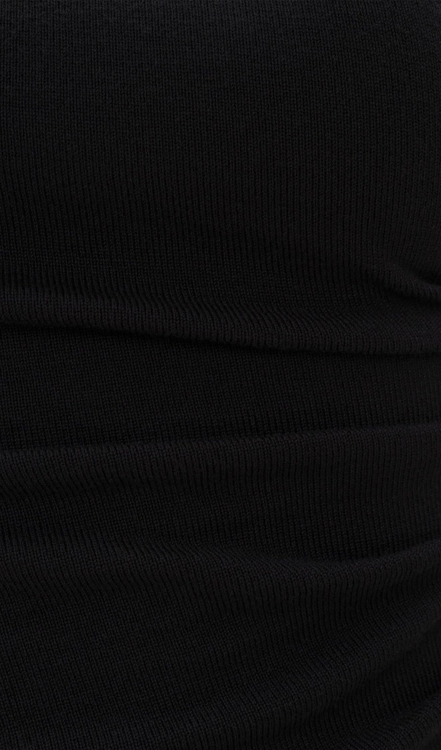 Sleeveless Knitted With Pleats Top