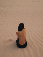 Backless Hooded Chiffon Maxi Dress