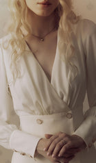 Combo With Wrap Bodice Mini Dress