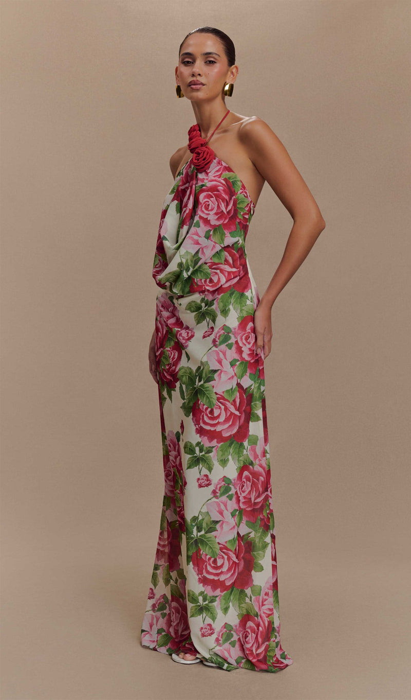 Cowl Neck Maxi Dress