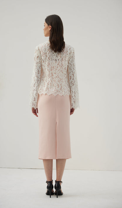 Hollow Out Lace Top