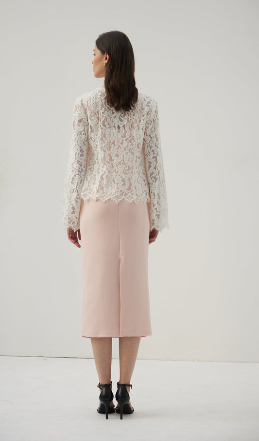 Hollow Out Lace Top