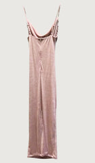 Gathered Draped Maxi Dress