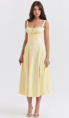 Bustier Midi Sundress