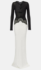 Open Twist Verner Lace Dress