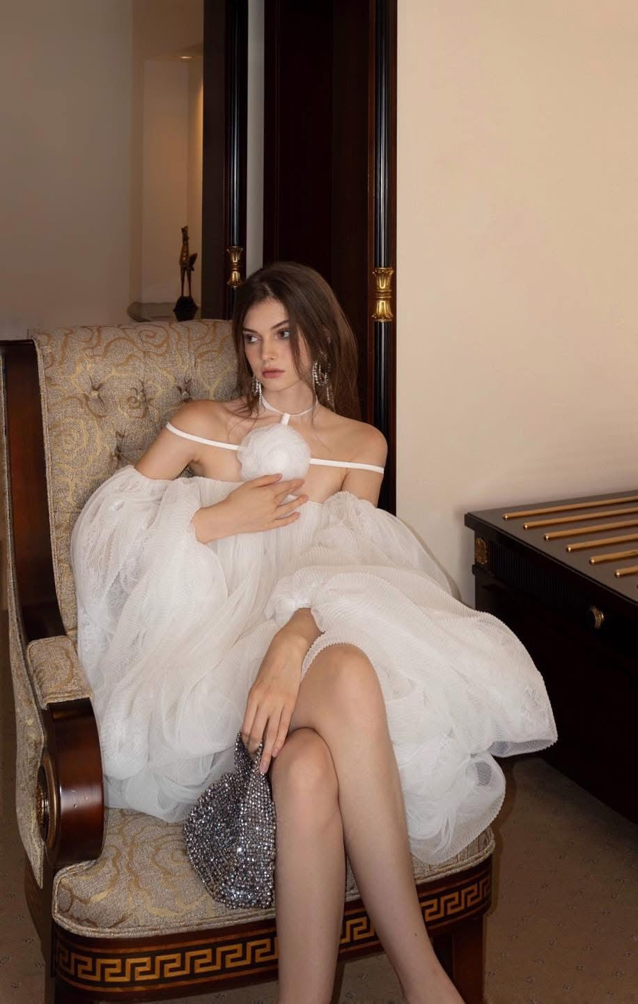 OIA Soraya Top & Shorts inside-white