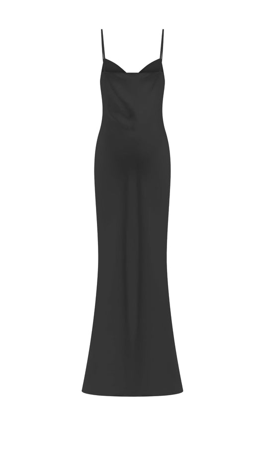 Sweetheart Satin Maxi Dress