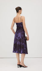 Leopard Print Midi Dress