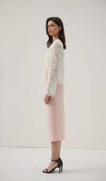 Hollow Out Lace Top