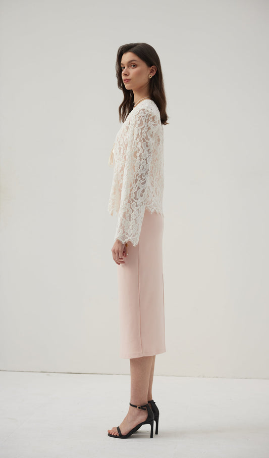Hollow Out Lace Top