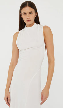 Halter Open Back Maxi Dress