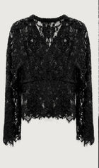 Hollow Out Lace Top