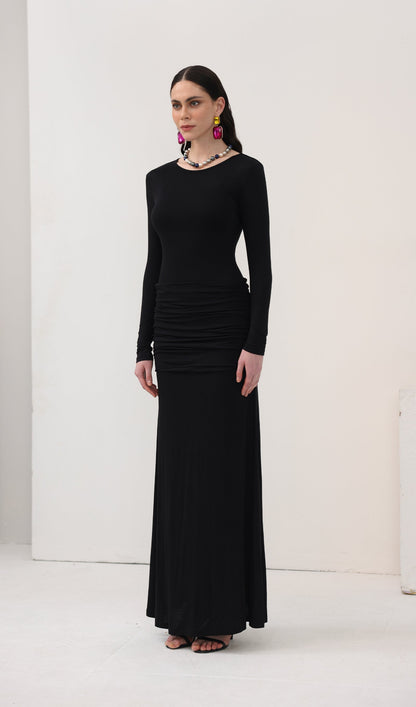 Semi Transparent Maxi Dress