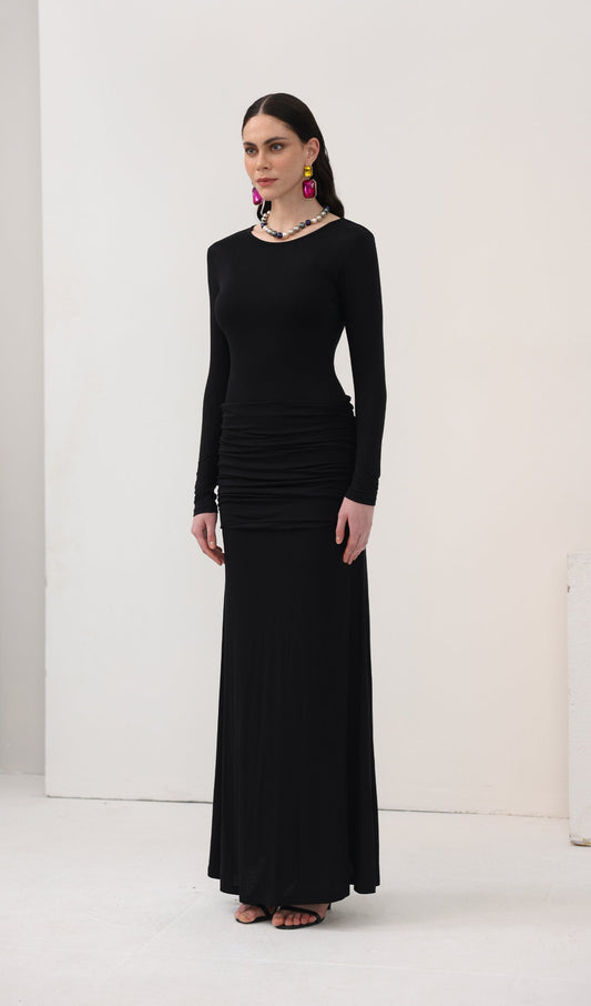 Semi Transparent Maxi Dress