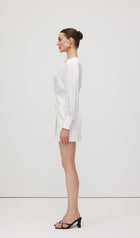 Combo With Wrap Bodice Mini Dress