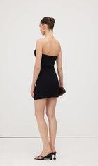 Strapless Diamond Embellished Mini Dress