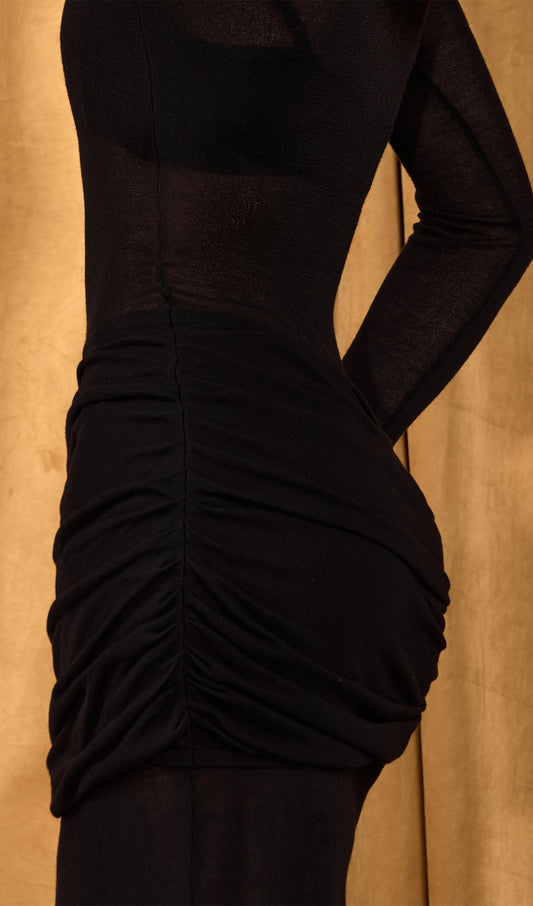 Semi Transparent Maxi Dress