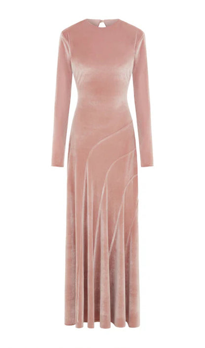 Velet Open Back Maxi Dress