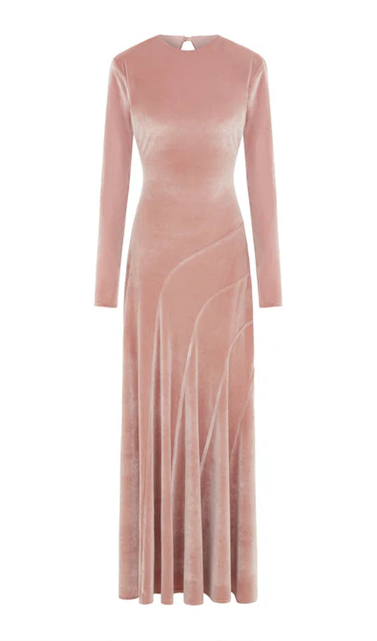 Velet Open Back Maxi Dress