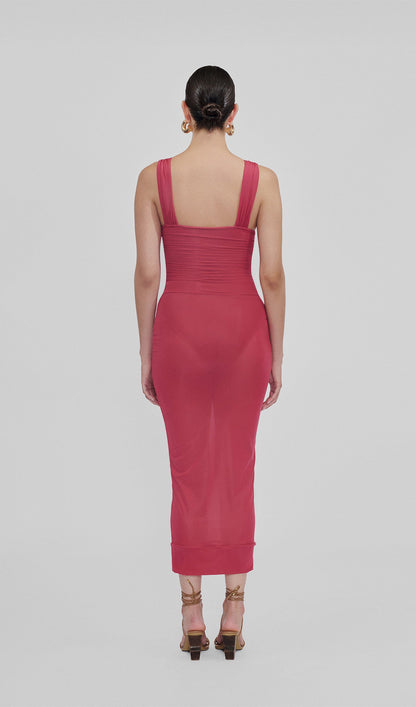 Pleated Bodysuit V Neck