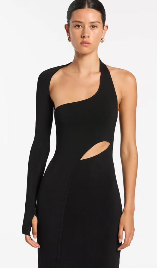 Manifesto Sleeve Midi Dress