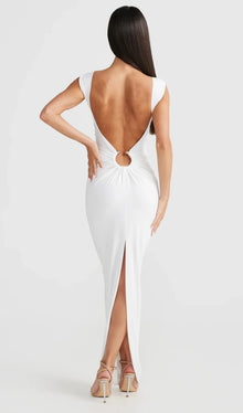 Solid Bodycon Maxi Dress