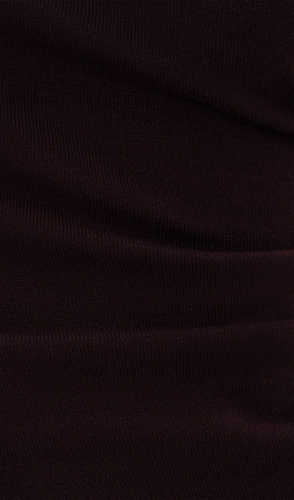 Sleeveless Knitted With Pleats Top