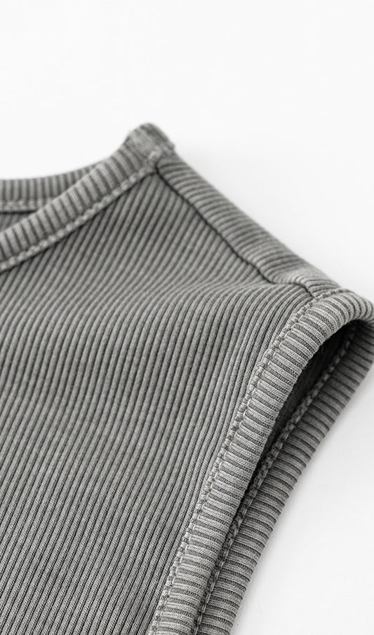 Ribbed Bodycon Midi Dress
