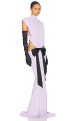 Jersey  Cut Out Detail Maxi Dress