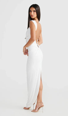 Solid Bodycon Maxi Dress