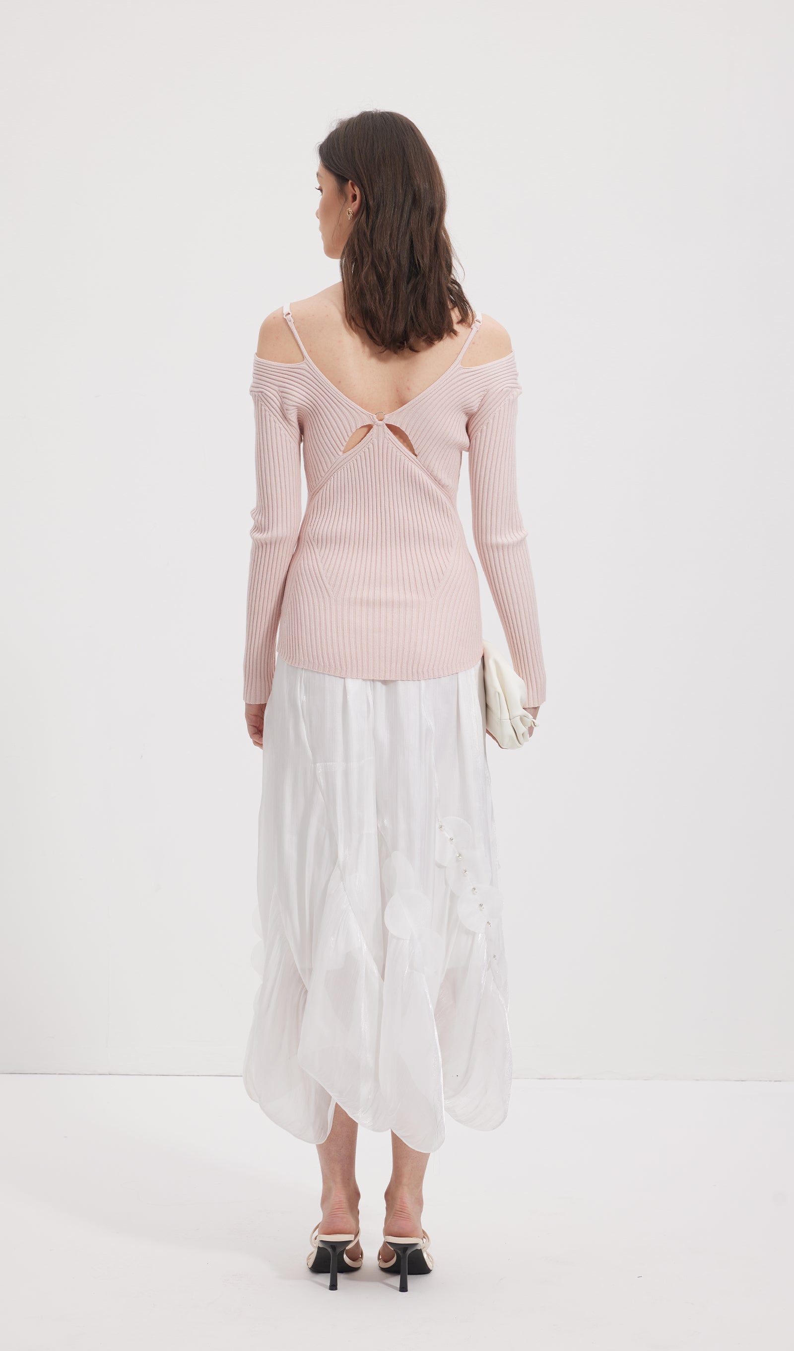 Long Sleeve Knitted  Top