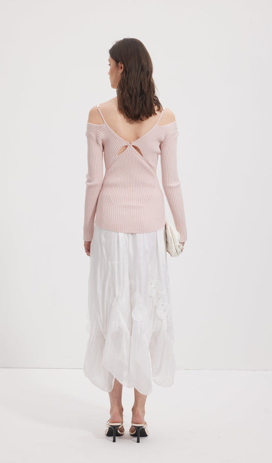 Long Sleeve Knitted  Top